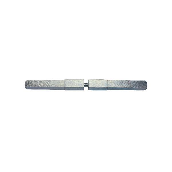 Geteilter abgesetzter Vierkantstift für Panikschlösser 8/9/8 mm versch. Längen